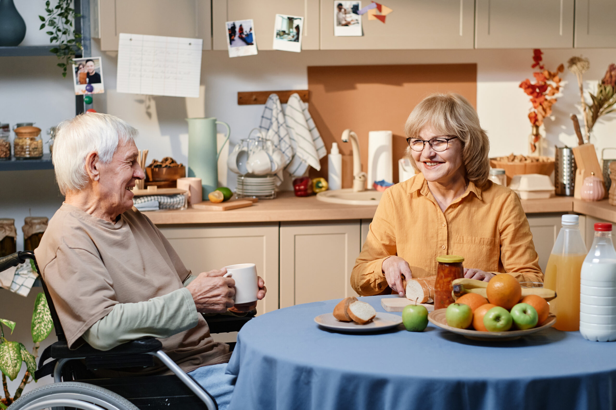 Rollen der Pflegekräfte für ältere Menschen